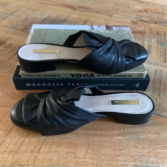 Louise et Cie Genuine Leather Bylot Twist Mule Size 5.5 - Picture 5 of 13